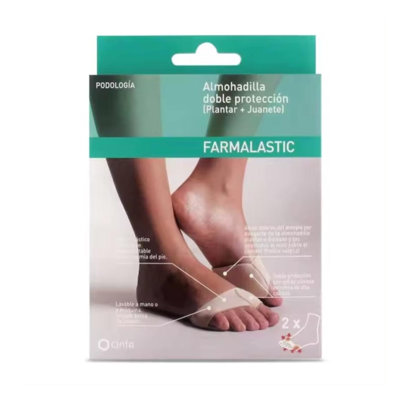 ALMOHADILLA DOBLE PROTECCION FARMALASTIC T - MEDIANA