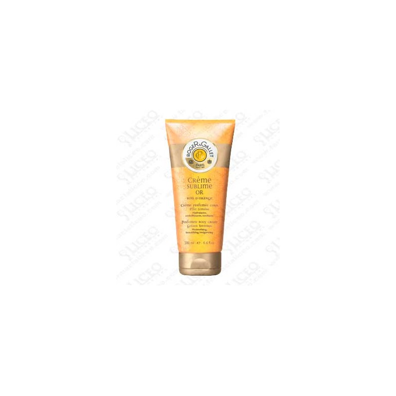 ROGER & GALLET CREMA PERFUMADA SUBLIME ORO BOIS D´ORANGE 200 ML