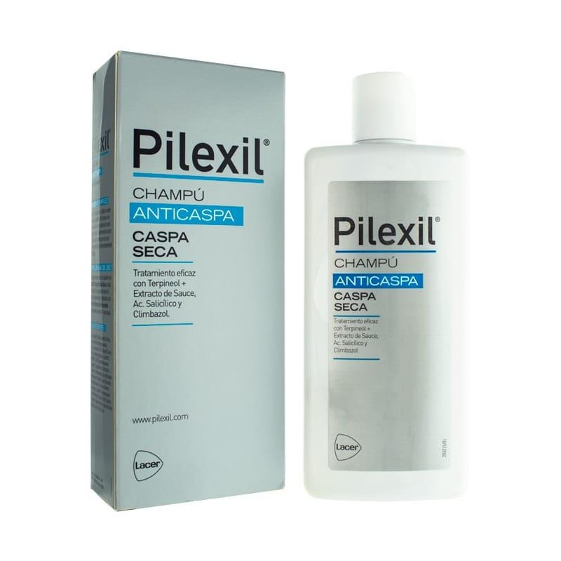 PILEXIL CHAMPU CASPA SECA 300 ML