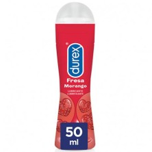 LUBRICANTE DUREX PLAY SABOR FRESA 50ML