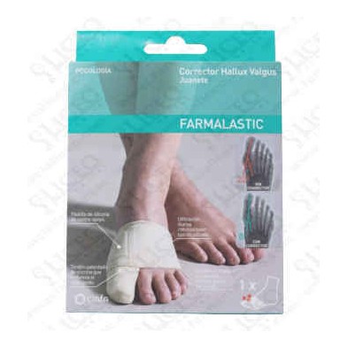CORRECTOR HALLUX VALGUS JUANETE TALLA MEDIANA FARMALASTIC