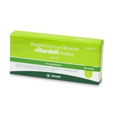 SUPOSITORIOS DE GLICERINA VILARDELL ADULTOS 3 G 12 SUPOSITORIOS