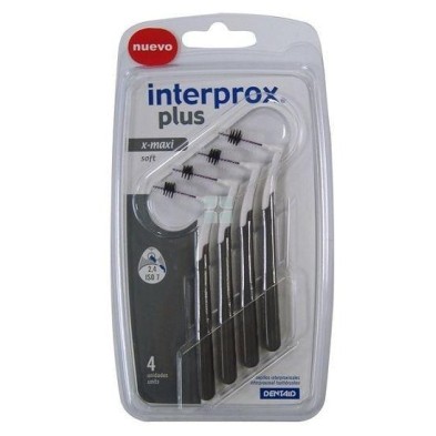 CEPILLO DENTAL INTERPROXIMAL INTERPROX PLUS X-MAXI 4 UNIDADES