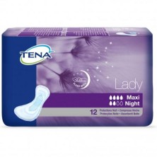 TENA LADY MAXI NIGHT 12 UNIDADES
