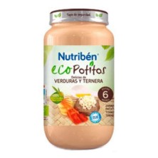 NUTRIBEN ECO DELICIAS VERDURAS TERNERA 250 GR