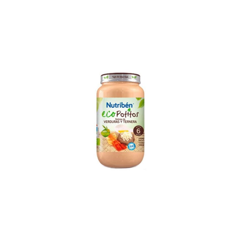 NUTRIBEN ECO DELICIAS VERDURAS TERNERA 250 GR