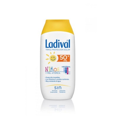 LADIVAL NIÑOS FOTOPROTECTOR FPS 50+ MUY ALTA LECHE SOLAR 200 ML