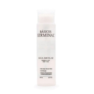 BASICOS GERMINAL PARA CARA Y OJOS AGUA MICELAR DESMAQUILLANTE 200 ML