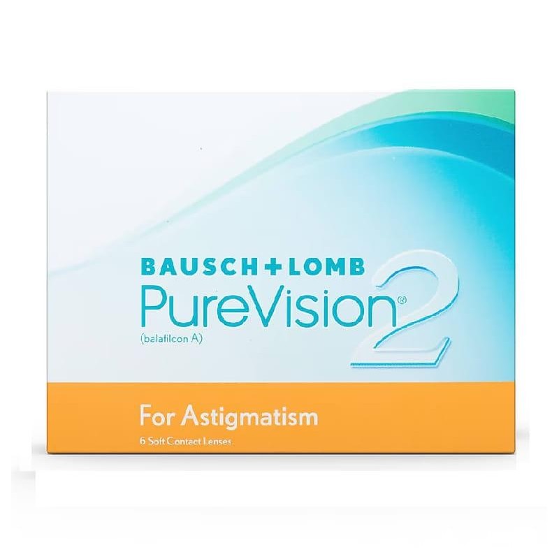 LENTES DE CONTACTO BAUSCH & LOMB TORICA PUREVISION 2 6 UNIDADES