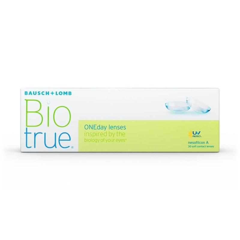 LENTES DE CONTACTO BAUSCH & LOMB BIOTRUE ONE DAY LENSES 30 UNIDADES