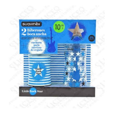 SUAVINEX PACK 2 BIBERONES BOCA ANCHA