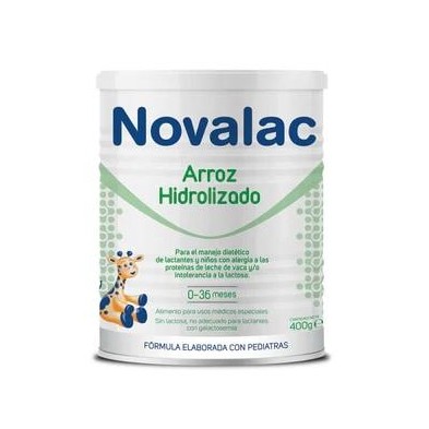 NOVALAC ARROZ HIDROLIZADO 400G