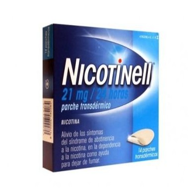 NICOTINELL 21 MG/24 H 14 PARCHES TRANSDERMICOS 5