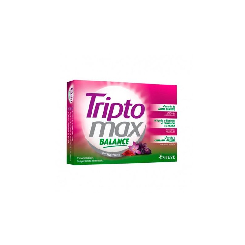 TRIPTOMAX BALANCE 15 COMPRIMIDOS