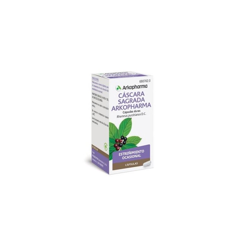 ARKOCAPSULAS CASCARA SAGRADA 250 MG 50 CAPSULAS