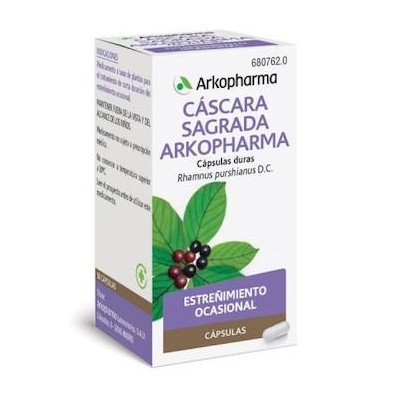ARKOCAPSULAS CASCARA SAGRADA 250 MG 50 CAPSULAS