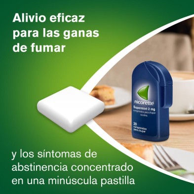 Nicorette 4 mg 20 Comprimidos
