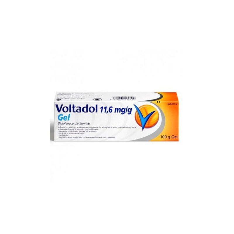 VOLTADOL 10 MG/G GEL TOPICO 100 G