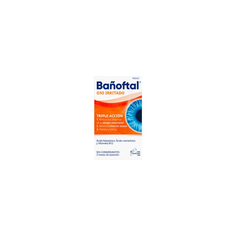 BAÑOFTAL OJO IRRITADO 1 ENVASE 10 ML