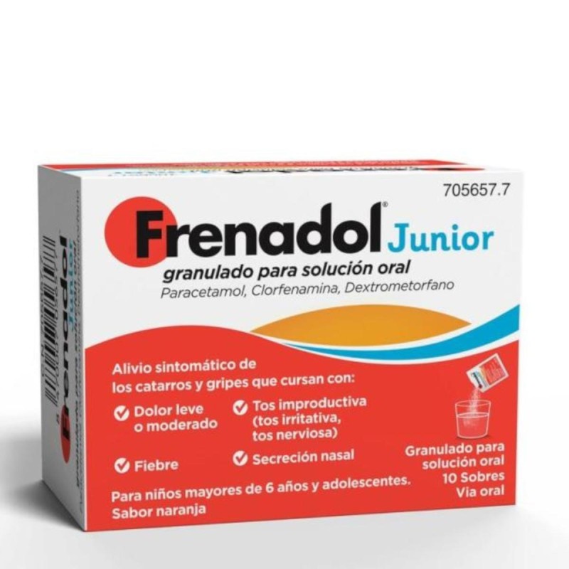 Frenadol Junior 10 Sobres