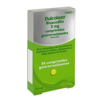 Dulcolaxo Pastillas 5 mg