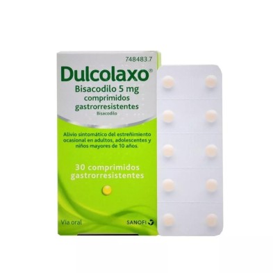 Dulcolaxo Pastillas 5 mg