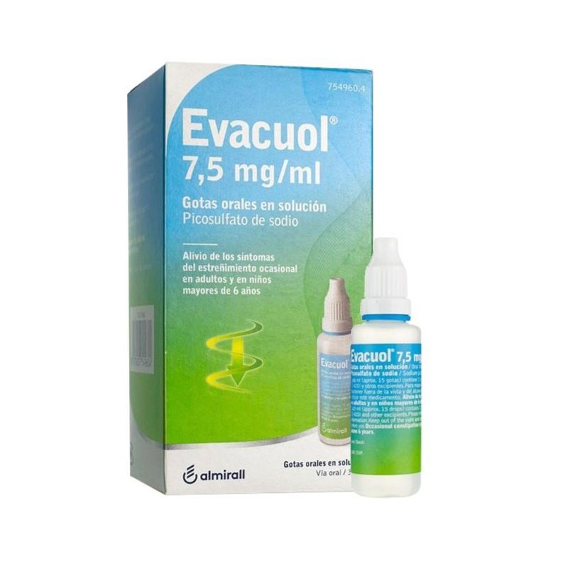 Evacuol Gotas 7,5 mg/ml  con envío rápido