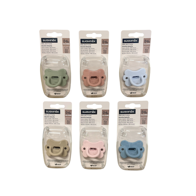 CHUPETE SILICONA FISIOLOGICO SUAVINEX SX PRO SELECTION 0 - 6 MESES 1 UNIDAD SMOOTHIE BUTTERFLY