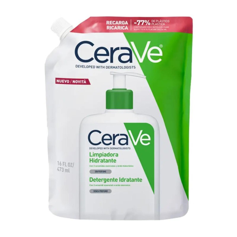 CERAVE LIMPIADORA HIDRATANTE  473 ML RECARGA