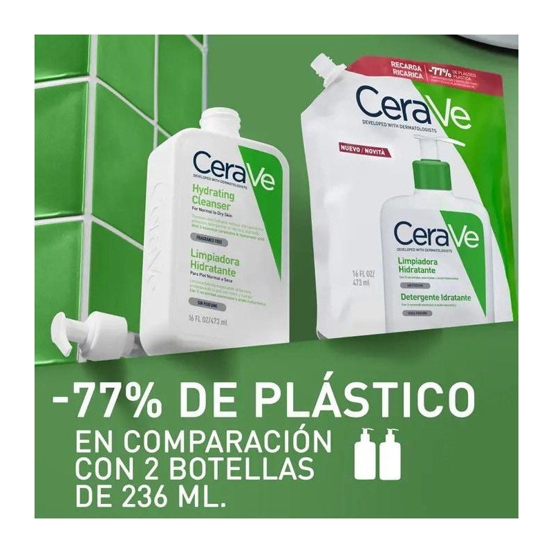 CERAVE LIMPIADORA HIDRATANTE  473 ML RECARGA