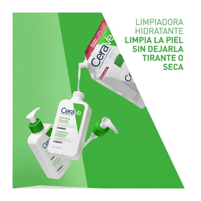 CERAVE LIMPIADORA HIDRATANTE  473 ML RECARGA