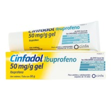 CINFADOL IBUFEN 50 MG/G GEL CUTANEO 1 TUBO 50 G