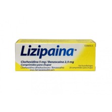LIZIPAINA 20 COMPRIMIDOS PARA CHUPAR