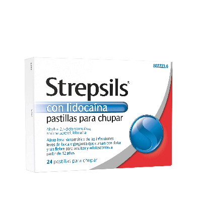 Strepsils con Lidocaína 24 Pastillas