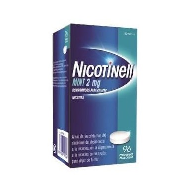 NICOTINELL MINT 2 MG 96 COMPRIMIDOS PARA CHUPAR