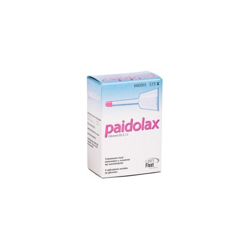 PAIDOLAX 3.28 ML SOLUCION RECTAL 4 ENEMAS 4 ML