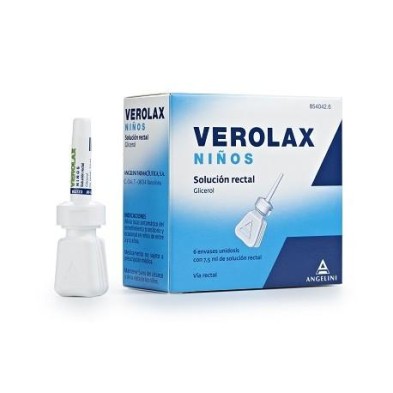 VEROLAX NIÑOS 1.8 ML SOLUCION RECTAL 6 ENEMAS 2.