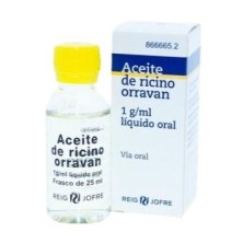 ACEITE DE RICINO LAXANTE ORRAVAN 25 G