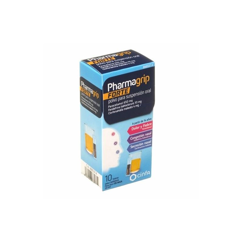 Pharmagrip Forte 10 Sobres
