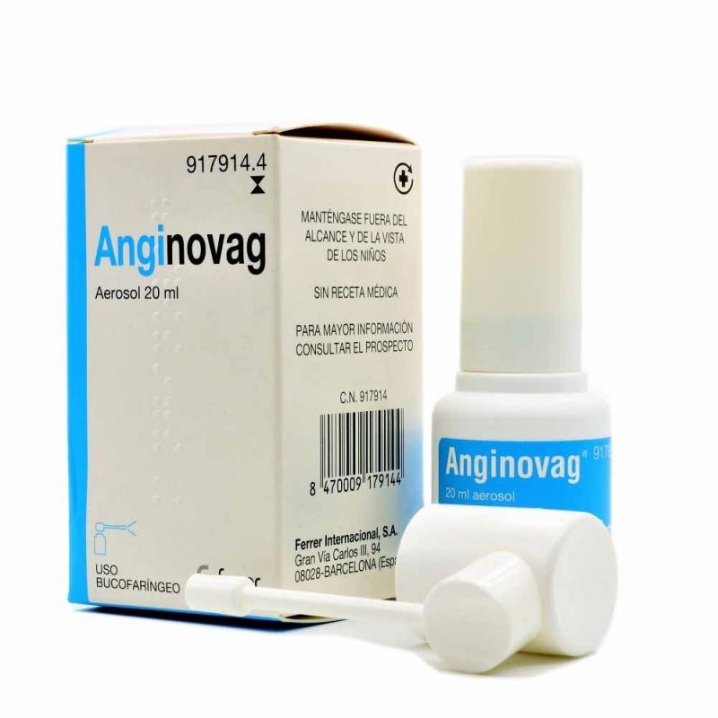 ANGINOVAG AEROSOL TOPICO 20 ML