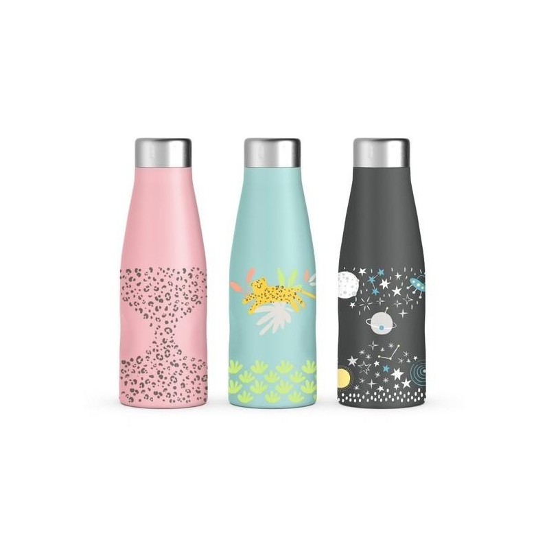 BOTELLA TERMO PARA LIQUIDOS DE ACERO INOXIDABLE SUAVINEX 1 UNIDAD 500 ML