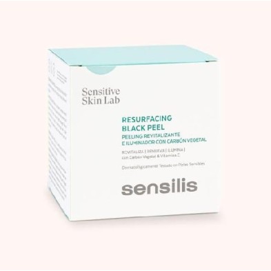 SENSILIS RESURFACING BLACK PEEL PEELING FACIAL 1 ENVASE 50 G