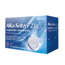 ALKA-SELTZER 2081.8 MG 20 COMPRIMIDOS EFERVESCEN