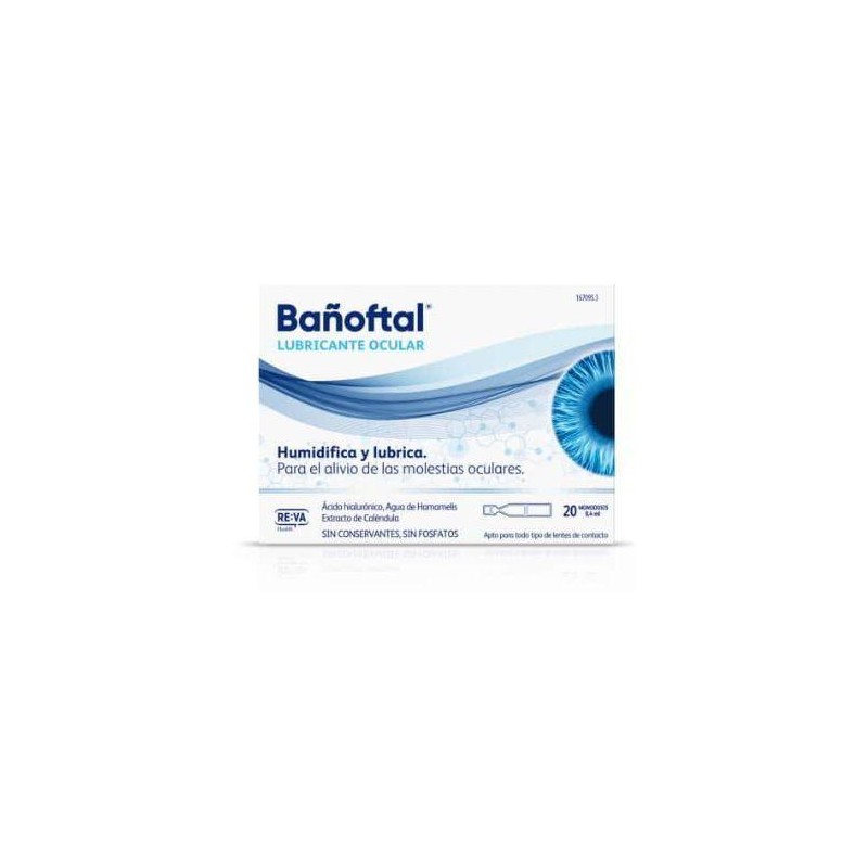 BAÑOFTAL LUBRICANTE OCULAR BASIC 10ML