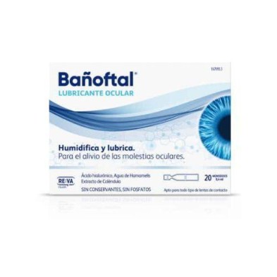 BAÑOFTAL LUBRICANTE OCULAR BASIC 10ML
