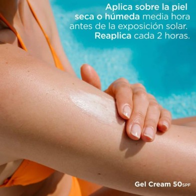 PACK GEL CREAM VIAJE FOTOPROTECTOR ISDIN SPF-50+