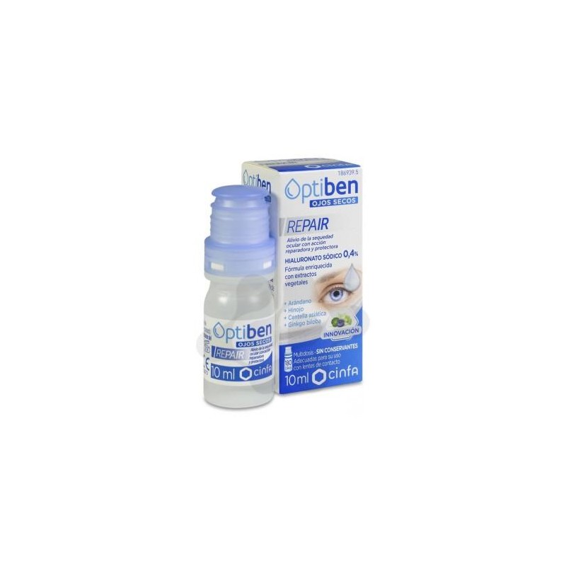 OPTIBEN OJOS SECOS REPAIR FRASCO 10 ML