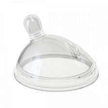 TETINA SILICONA CHICCO STEP UP 1 BOCA ANCHA FLUJO MEDIO +0M