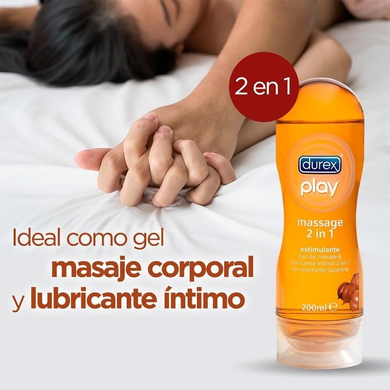 DUREX PLAY MASSAGE ESTIMULANTE LUBRICANTE HIDROSOLUBLE 200 ML