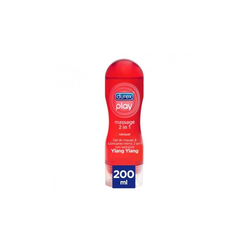 DUREX PLAY MASSAGE SENSUAL LUBRICANTE HIDROSOLUBLE 200 ML